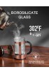 BAYKA French Press Coffee Maker Glass Classic Copper 304 Stainless Steel Coffee Press Cold Brew Heat Resistant Thickened Borosilicate Coffee Pot for Camping Travel Gifts 34 Ounce