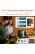 COSORI Air Fryer 5 Quart Compact Oilless Oven 30 Recipes Up to 450℉ 9 One-Touch Cooking Functions Tempered Glass Display Nonstick & Dishwasher-Safe Square Basket Quiet 2–4 People Dark Grey