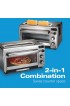 Hamilton Beach 2-in-1 Countertop Oven and Long Slot Toaster Stainless Steel 60 Minute Timer and Automatic Shut Off 31156