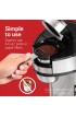 Hamilton Beach Scoop Single Serve Coffee Maker Fast Brewing Stainless Steel 49981A