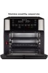 Instant Vortex Pro 10 Quart Air Fryer Rotisserie and Convection Oven Air Fry Roast Broil Bake Toast Reheat and Dehydrate 1500W Stainless Steel and Black