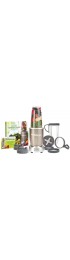 nutribullet Pro 13-Piece High-Speed Blender Mixer System with Hardcover Recipe Book Included 900 Watts Champagne Standard