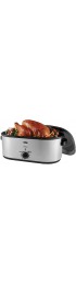 Oster Roaster Oven with Self-Basting Lid | 22 Qt Stainless Steel