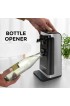 POHL SCHMITT Electric Can Opener Easy Push Down Lever Knife Sharpener Bottle Opener & Built-In Cord Storage Opens All Standard-Size and Pop-Top Cans Black