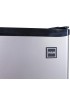 RCA RFR322-B RFR322 3.2 Cu Ft Single Door Compact Mini Fridge Refrigerator Platinum Stainless