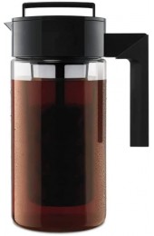 Takeya Patented Deluxe Cold Brew Coffee Maker 1 qt Black