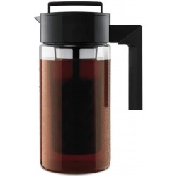 Takeya Patented Deluxe Cold Brew Coffee Maker 1 qt Black