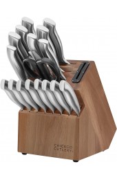 Chicago Cutlery Insignia Guided Grip 18-Piece knife set with block