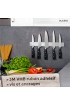 Cucino Magnetic Knife Strip Adhesive No Drilling 16 Inch Stainless Steel Magnetic Knife Holder for Wall