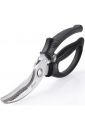 Heavy Duty Poultry Shears Kitchen Scissors for Cutting Chicken Poultry Game Meat Chopping Vegetable Spring Loaded