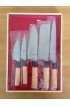 Japanese Kitchen Knife Set of 5 Wooden Box Case Mr. Takaaki Nakamura