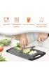 KIMIUP Kitchen Cutting Board Set of 3,Professional Chopping Boards Sets,Dishwasher Safe Cutting Boards With Juice Grooves & Carrying Handle & No BPA