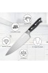 OMMO Chef's Knife 8inch Multifunctional Kitchen Knife 5Cr15Mov Steel Chefs Knives Meat Knife with Ergonomic Handle and Gift Box for Family&Restaurant