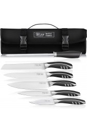 Slitzer Germany 7-Piece Chef's Knife Set Ergonomically Designed Professional Grade Chef Knives Great addition to any kitchen