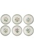 Portmeirion Dinnerware Botanic Garden 30 Piece Earthenware Dish Set Service for 6 Includes Dinner Plate Side Plate Mug Soup Bowl and Pasta Bowl