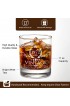 AOZITA 50th Birthday Gifts for Men 50th Birthday Decorations for Men Party Supplies 50th Bday Gifts Ideas for Him Dad Husband Friends 11oz Whiskey Glass