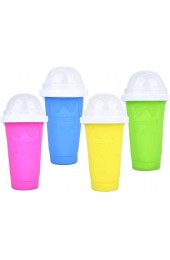 DIY smoothie cup pinch Cups TIK TOK frozen magic squeeze cup cooling Maker Cup Freeze Mug Milkshake Tools protable smoothie mug