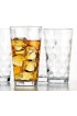 Drinking Glasses [set of 10] Highball Glass Cups 17oz By Home Essentials & Beyond – Premium Cooler Glassware – Ideal for Water Juice Cocktails Iced Tea.