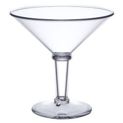 G.E.T. Shatterproof Jumbo Martini Cocktail Glass BPA Free 48 Ounce Clear