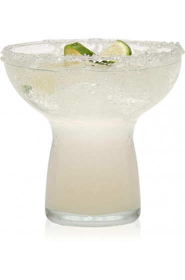 Libbey Stemless Margarita Glasses Set of 6 Clear 10.25 oz
