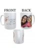 Personalized Photo Mug 11oz on Both Side Custom Mug with Your Picture Logo Text Personalized Coffee Mug Customized Gifts for Birthday Mother’s Day Housewarming Custom Coffee Mug Taza Personalizadas