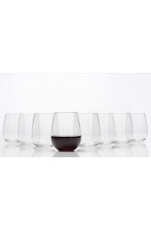 Stemless Wine Glasses Unbreakable Shatterproof BPA Free Plastic Tritan Set of 8 16oz Dishwasher Safe