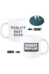 The Office-World's Best Boss Mug,Dunder Mifflin Ceramic Mug-11 oz