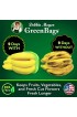 Debbie Meyer GreenBags 20-Pack 8M 8L 4XL – Keeps Fruits Vegetables and Cut Flowers Fresh Longer Reusable BPA Free Made in USA