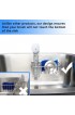 HULISEN Sponge Holder + Dish Brush Holder 3-in-1 Kitchen Sink Caddy 18 8 Stainless Steel Rust Proof Water Proof Adhesive Installation No Drilling 【Not Including Sponge and Brush】