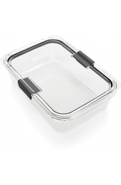 Rubbermaid Brilliance Food Storage Container Large 9.6 Cup Clear 1991158