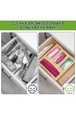 Ziplock Bag Storage Organizer Expandable Kitchen Drawer Organizer for Food Storage Bag Premium Bamboo Dispenser Compatible with Ziploc Hefty Glad Solimo Suitable for Gallon Quart Sandwich & Snack Variety Size Plastic Bags and 12 Aluminum Foil and