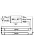 Ballasts| GE RESI 2LAMP T8 ELEC BALLST(-167459) 8CT- BULK - QI45865