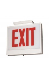 Emergency & Exit Lights| Lithonia Lighting Chicago approved, Steel Exit Red LED Hardwired Exit Light - IO35129
