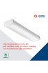 Wraparound Lights| Lithonia Lighting 4-ft 2900-Lumen Warm White LED Wraparound Light - VJ74292