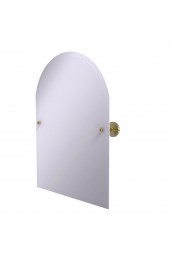 | Allied Brass Prestige Skyline 21-in W x 26-in H Unlacquered Brass Arch Frameless Bathroom Mirror - ZV38682