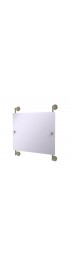 | Allied Brass Prestige Skyline 26-in W x 29-in H Nickel Rectangular Frameless Bathroom Mirror - WH43990
