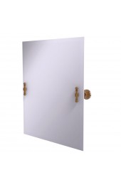 | Allied Brass Retro Dot 21-in W x 26-in H Brushed Bronze Rectangular Frameless Bathroom Mirror - TO42293
