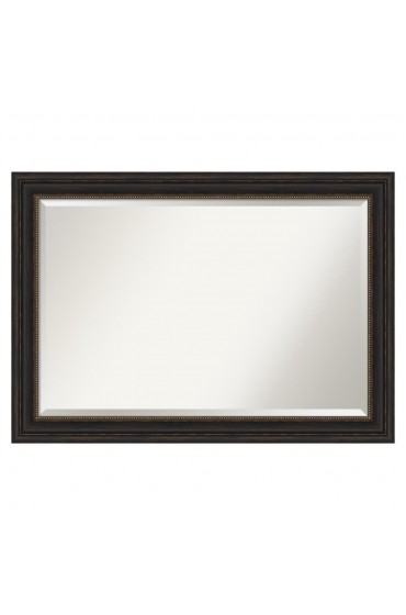 | Amanti Art Accent Bronze Frame Collection 41-in W x 29-in H Burnished Bronze Rectangular Bathroom Mirror - VD37478