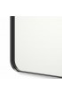 | Better Bevel 24-in W x 36-in H Black Rectangular Framed Bathroom Mirror - JD48800