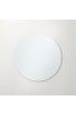 | Better Bevel 30-in W x 30-in H Clear Round Frameless Bathroom Mirror - JL44135