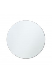 | Better Bevel 30-in W x 30-in H Clear Round Frameless Bathroom Mirror - JL44135