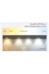 | Dyconn Faucet Egret 60-in W x 35-in H LED Lighted Silver Rectangular Fog Free Frameless Bathroom Mirror - GB17424