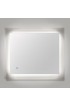| Dyconn Faucet Royal 30-in W x 36-in H LED Lighted Silver Rectangular Fog Free Frameless Bathroom Mirror - RV79897
