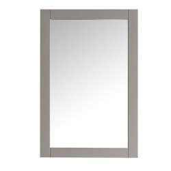| Fresca Hartford 20-in W x 30-in H Greys Rectangular Bathroom Mirror - SS88902