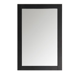 | Fresca Hartford 6-in W x 36-in H Black Rectangular Bathroom Mirror - ME14011