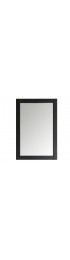 | Fresca Hartford 6-in W x 36-in H Black Rectangular Bathroom Mirror - ME14011