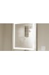 | Robern Vitality 24-in W x 30-in H LED Lighted Rectangular Fog Free Frameless Bathroom Mirror - SB23893