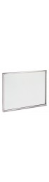 | See All 26-in W x 18-in H Silver Rectangular Bathroom Mirror - WB07196
