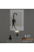| WELLFOR LED bathroom mirror 24-in W x 36-in H LED Lighted White Rectangular Fog Free Frameless Bathroom Mirror - MJ80418