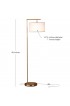 Floor Lamps| Brightech 60-in Antique Brass Multi-head Floor Lamp - OU66848